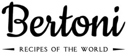 Свідоцтво торговельну марку № 290073 (заявка m201900952): bertoni recipes of the world