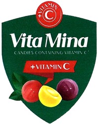 Свідоцтво торговельну марку № 294026 (заявка m201906337): vitamina; vita mina; candies containing vitamin c; +vitamin c; с