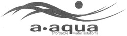 Свідоцтво торговельну марку № 183711 (заявка m201304537): a-aqua; affordable water solutions