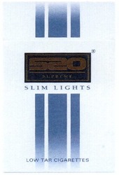 Свідоцтво торговельну марку № 200761 (заявка m201403184): slim lights; low tar cigarettes
