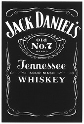 Свідоцтво торговельну марку № 140587 (заявка m201006230): jack daniels; no7; brand; jennessee; whiskey; sour; mash