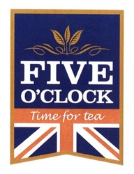 Свідоцтво торговельну марку № 210961 (заявка m201410510): five o'clock; time for tea