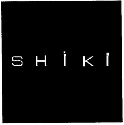 Заявка на торговельну марку № 20040708070: shiki
