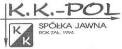 Свідоцтво торговельну марку № 201654 (заявка m201317792): k.k.-pol; kk; spolka jawna; rok zal 1994