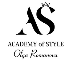 Заявка на торговельну марку № m202403725: as; academy of style olga romanova