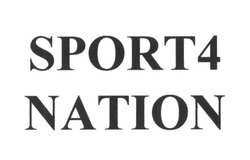 Заявка на торговельну марку № m201703556: sport4 nation