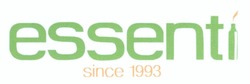 Свідоцтво торговельну марку № 177289 (заявка m201212254): essenti; since 1993