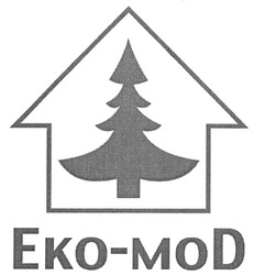 Свідоцтво торговельну марку № 123365 (заявка m200822165): eko-mod; еко; мод