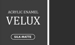 Заявка на торговельну марку № m202321147: silk matte; silk-matte; velux; acrylic enamel