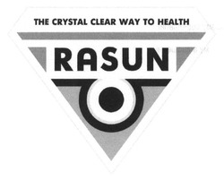 Заявка на торговельну марку № m201610598: rasun; the crystal clear way to health