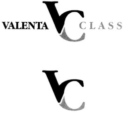 Свідоцтво торговельну марку № 52516 (заявка 2003078359): valenta class; valenta vc class