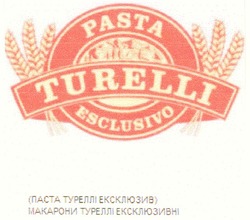 Свідоцтво торговельну марку № 100252 (заявка m200618740): pasta; turelli; esclusivo