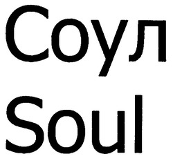 Свідоцтво торговельну марку № 56602 (заявка 2003054843): soul; соул