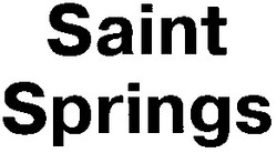 Свідоцтво торговельну марку № 17367 (заявка 97082705): saint springs