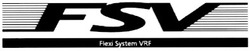 Свідоцтво торговельну марку № 154925 (заявка m201105480): fsv flexi system vrf