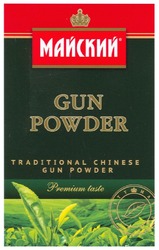 Свідоцтво торговельну марку № 169091 (заявка m201207052): майский; traditional chinese gun powder; may tea quality