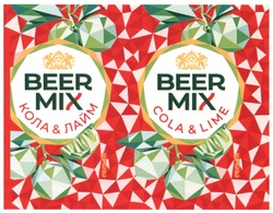 Свідоцтво торговельну марку № 324077 (заявка m202013875): beer mix; cola&lime; кола&лайм; міх; obolon