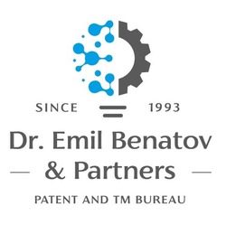 Свідоцтво торговельну марку № 281680 (заявка m201825822): dr.emil benatov&partners; patent and tm bureau; тм; since 1993