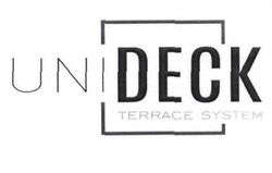 Свідоцтво торговельну марку № 311040 (заявка m201911154): unideck terrace system