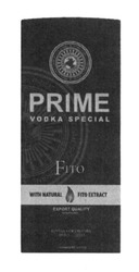 Заявка на торговельну марку № m201629426: prime; vodka special; with natural fito extract