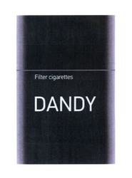 Свідоцтво торговельну марку № 255918 (заявка m201710601): dandy; filter cigarettes