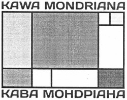 Свідоцтво торговельну марку № 179185 (заявка m201209387): kawa mondriana; кава мондріана