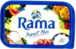 Свідоцтво торговельну марку № 54362 (заявка 2001063535): rama; yogurt plus