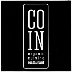 Свідоцтво торговельну марку № 206379 (заявка m201408572): co in; organic cuisine restaurant; coin