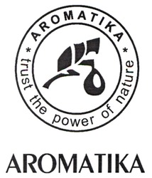 Свідоцтво торговельну марку № 340946 (заявка m202128801): aromatika; trust the power of nature
