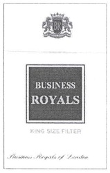 Заявка на торговельну марку № m200704246: br; business; royals; king size filter
