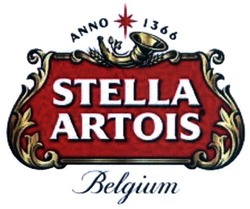 Свідоцтво торговельну марку № 252354 (заявка m201704927): stella artois; belgium; anno 1366