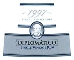 Свідоцтво торговельну марку № 222986 (заявка m201516352): 1997; finished in sherry casks; diplomatico; single vintage rum