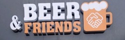 Свідоцтво торговельну марку № 335443 (заявка m202120493): beer&friends