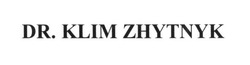 Заявка на торговельну марку № m201709457: dr. klim zhytnyk
