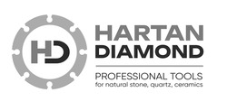 Заявка на торговельну марку № m202313991: нд; hd; professional tools for natural stone, quartz, ceramics; hartan diamond
