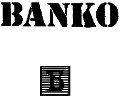 Заявка на торговельну марку № 97113603: banko b; в