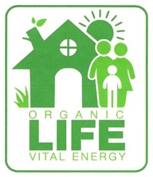 Заявка на торговельну марку № m201718398: organic life vital energy