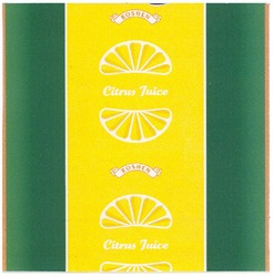 Свідоцтво торговельну марку № 162218 (заявка m201117656): roshen; citrus juice