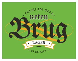 Заявка на торговельну марку № m202406092: keten; elegant; lager; brug; premium beer