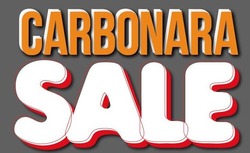 Заявка на торговельну марку № m202000330: carbonara sale