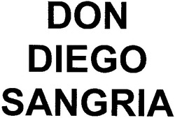 Заявка на торговельну марку № 2002053945: don diego sangria