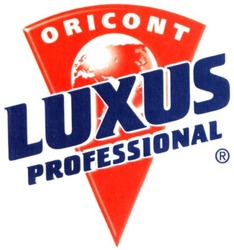 Свідоцтво торговельну марку № 331694 (заявка m202016290): luxus professional; oricont