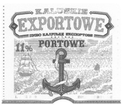 Заявка на торговельну марку № m201310238: kaluskie exportowe; пиво калуське експортове; 11%