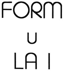 Свідоцтво торговельну марку № 91028 (заявка m200804288): form u la 1; form u lai; formula 1