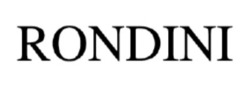 Свідоцтво торговельну марку № 345338 (заявка m202205862): rondini