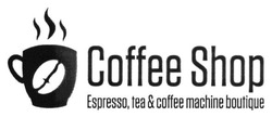 Заявка на торговельну марку № m201508112: coffee shop; espresso, tea & coffee machine boutique