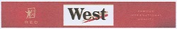Свідоцтво торговельну марку № 85501 (заявка m200613916): west; red; famous; international; quality