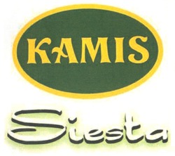 Свідоцтво торговельну марку № 96247 (заявка m200616601): kamis; siesta