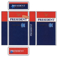 Свідоцтво торговельну марку № 183072 (заявка m201303279): president; classic stars; smart series
