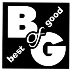 Свідоцтво торговельну марку № 303799 (заявка m201923033): best of good; b of g; bg